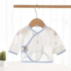 Top Estilo Monje para Bebé, Talla 52, Verano, Algodón, Unisex, Recién Nacido, 0-3 Meses, Categoría A - Product Image 3