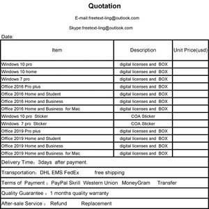 Microsoft <span class=keywords><strong>Office</strong></span> <span class=keywords><strong>2019</strong></span> Professional Plus Genuine Retail License Key - Product Image 2