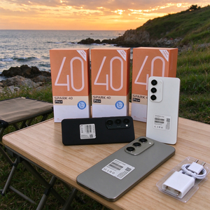 Spark40 Pro, el teléfono inteligente 4G/5G de doble SIM más vendido a nivel mundial, con un diseño ultrafino y moderno, carga rápida de 65W, suministro al por mayor. - Product Image 1