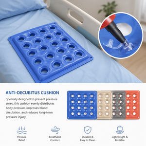 Coussin anti-escarres gonflable respirant à trous ouverts Degao, dissipation de la chaleur, réduction de la pression sur les fesses, pour hôpital, clinique, domicile - Product Image 2