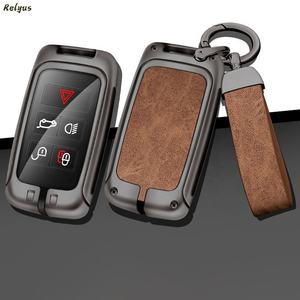 Porte-clés de voiture en métal cuir Logo personnalisé pour Land <span class=keywords><strong>Rover</strong></span> <span class=keywords><strong>Range</strong></span> <span class=keywords><strong>Rover</strong></span> Evoque Discovery Sport <span class=keywords><strong>Velar</strong></span> pour Jaguar Xe e-pace Xf porte-clés - Product Image 2
