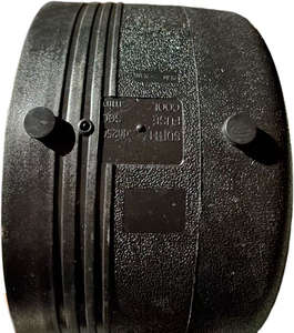 电熔管件 PE100 PE80 黑色 PN16 	 端盖 DN250 	 用于管道系统的塑料 HDPE 管件 HDPE 管件 - Product Image 2