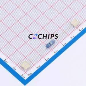 Résistance traversante ROX1SJ1R0, composant traversant (THT), film d'oxyde métallique, 1 ohm, 5%, 1W - Product Image 1