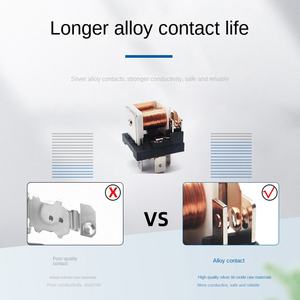 Автомобильное реле 12В/24В с предохранителем 30А, четырех/пятиконтактное, с железным основанием и клеммной колодкой – Произведено в Китае, другие бренды - Product Image 3