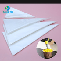 Bolsa de manga pastelera portátil, conjunto de herramientas de pastelería, molde Fondant, suministros de decoración de pasteles, plástico transparente, gran oferta