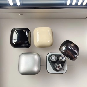 เครื่องโกนหนวดไฟฟ้าแบบโรตารี่ IPX7 กันน้ำ ชาร์จเร็ว เครื่องเล็มหนวดเคราสำหรับผู้ชาย ตัวเครื่องโลหะแบบพกพา 48x48x40 มม. - Product Image 1