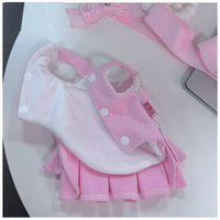 Robes pour chiens élégantes et chaudes en rose, très vendues pour l'hiver, manteaux et jupes pour animaux de compagnie