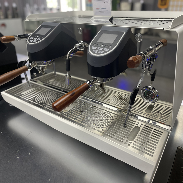 Naixer 9 Bar Semi Automatic Commercial Espresso Coffee Machine 58mm Double Group Head Multi Boiler Coffee Machine for Shops