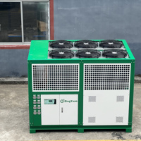 Refroidisseur industriel à vis de 50 CV refroidi par air, système de refroidissement de haute qualité pour machines de moulage par injection plastique