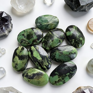 Pierre de palmier en opale verte polie CRYSTAL HOLA, tendance mode, haute qualité, pour la décoration de la maison et du bureau - Product Image 5