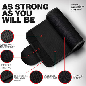 Bán Buôn Tummy Tông Đơ Vành Đai Phụ Nữ Eo Huấn Luyện Viên Shaper Neoprene Cincher Giảm Béo Thắt Lưng Tắm Hơi Mồ Hôi Ban Nhạc Eo Huấn Luyện Viên Cho Nam Giới - Product Image 2