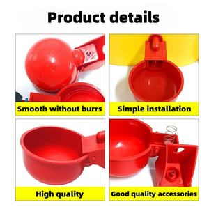 Ciotola automatica per bere pollo pollame azienda agricola attrezzature per il pollo ciotola bevitore di pollo tazza per pulcino - Product Image 4