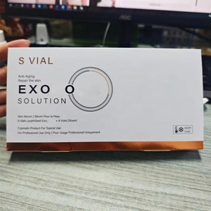 Kit de Polvo <span class=keywords><strong>Liofilizado</strong></span> de Proteína de Células Madre Exosomas para Uso Doméstico, 100 ml, Suero Facial Iluminador, Reduce Manchas Oscuras, Unifica el Tono de Piel - Product Image 1