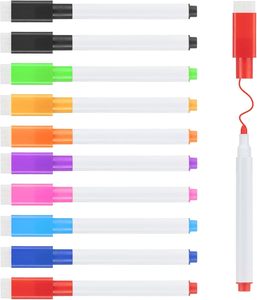 Pennarello per Lavagna Magnetico con Logo Personalizzato, Multicolore, Non Tossico, Cancellabile, per Bambini, Scuola, Ufficio, Cancelleria - Product Image 1