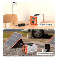 Batterie solaire portable de haute qualité 220V 300W, vente en gros, chargeur mobile personnalisé, alimentation de secours