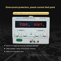 Longwei – alimentation à découpage régulée, 60V, 10a DC, affichage LED, banc de laboratoire réglable