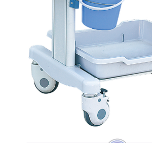 Medische <span class=keywords><strong>trolley</strong></span> Hochey CZ-05C Klasse II, meerdere laden, verstelbare planken, 1 jaar garantie voor ziekenhuis en kliniek - Product Image 3