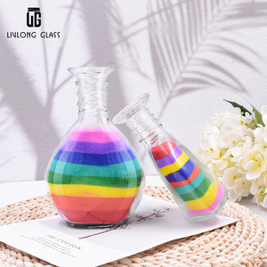 70Ml 150Ml 240Ml Transparante Lege Zand Schilderij Natuur Thema <span class=keywords><strong>Art</strong></span> Container Glazen Fles Voor Thuis Decoratie - Product Image 2