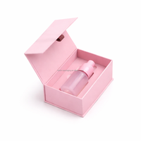 Boîte à gouttes pour les yeux rose personnalisée Kexin, boîte d'emballage en papier rigide de qualité supérieure avec fermeture magnétique pour flacon de sérum cosmétique, boîte cadeau