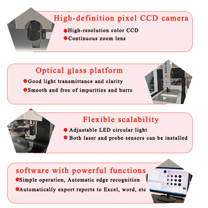 Yüksek Hassasiyetli 3D <span class=keywords><strong>CNC</strong></span> Görüntü Ölçüm Cihazı Görüntülü Ölçüm Sistemi Makinesi - Product Image 3