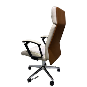 Nhà khách sạn Văn phòng điều Hành Quản Lý Ông Chủ xoay Chức năng ghế máy tính bảng lưới PU ghế da với Chrome kim loại cơ sở - Product Image 6