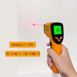 الأكثر مبيعًا مقياس حرارة بالليزر بالأشعة تحت الحمراء رقمي ABS غير ملامس للطعام/المطبخ/الصناعي OEM قابل للتخصيص - Product Image 3