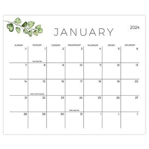 Tableau blanc magnétique effaçable à sec pour réfrigérateur, design personnalisé rectangulaire, calendrier mensuel, liste de choses à faire - Product Image 2