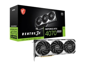 การ์ดจอ GeForce RTX 4070 SUPER 12G VENTUS 3X OC พร้อม GDDR6X 192 บิต 2520MHz สำหรับเล่นเกม GeForce RTX 4070 SUPER 12G VENTUS 3X O - Product Image 2