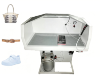 Machine de pulvérisation de colle à base d'eau FS-201 220V 600W certifiée CE à double aspiration pour usine de chaussures – Économisez 30 % – Garantie 1 an
