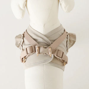 Nuevo arnés para perros de moda, nailon cómodo y transpirable con volantes en los hombros acolchados, un toque, fácil de poner, personalizado - Product Image 4