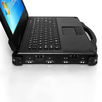Ordinateur portable industriel robuste compatible IA 5G GPS IP65 étanche Disque dur Intel Écran 15,6 pouces Windows 10/11/Linux Durable En stock