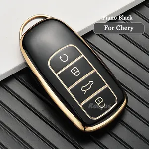 Housse de clé de voiture à distance en TPU à la mode pour Chery Tiggo 8 PLUS 8 Pro 7 Pro Arrizo 5 PLUS 2021 Omoda C5 5 fx Holder Accessoires