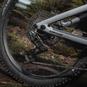 จักรยานเสือภูเขาไฟฟ้า Amflow PR Carbon EMTB Avinox M2S น้ำหนักเบา แบตเตอรี่ลิเธียมไอออน 800Wh 12 สปีด ระยะทาง 60 กม. DJI Avinox - Product Image 6