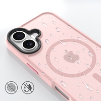 Pour iPhone 17 étui magnétique anti-empreintes digitales mat givré sensation de peau antichoc housses de téléphone portable pour iPhone 16 17 Pro Max