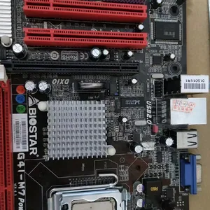 لوحة أم عالية الأداء DDR3 * 2 motmotherboard G41 / LGA 775 لوحة أم سوكيت