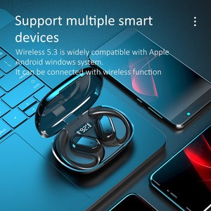 Auricolari TWS AS06 nuovo arrivo con una vera batteria Wireless di grandi dimensioni sport sport da viaggio TWS auricolari gancio per <span class=keywords><strong>Gaming</strong></span> AS-06 - Product Image 6
