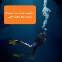 Portable Rechargeable sans réservoir étanche compresseur d'air piscine jouets plongée sous-marine ventilateur équipement de plongée