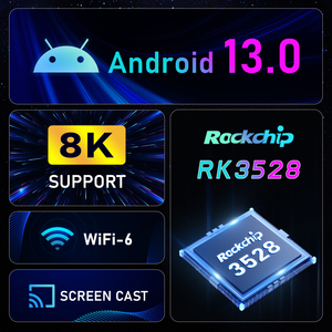 H96 MAX Rockchip RK3528 STB 8K Streaming 4GB RAM USB 3,0 Wifi 6 Smart OTT Internet Super Box Google Android 13 Set-top TV Box - Product Image 2