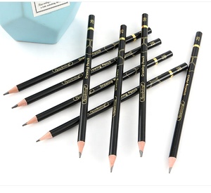 Conjunto de 14 Lápis de Desenho Preto Keep Smiling para Artistas, Lápis de Grafite para Esboço e Arte - Product Image 2