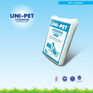 Uni Pet 60x90 10 12P, almohadillas desechables para mascotas que ofrecen protección duradera contra fugas y comodidad higiénica para mantener los hogares limpios a diario. - Product Image 2