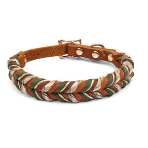 Kingtale-Conjunto de <span class=keywords><strong>Collar</strong></span> y Correa de Cuero Suave para Perro, Correa Duradera con Hebilla de Metal, Transpirable - Product Image 3