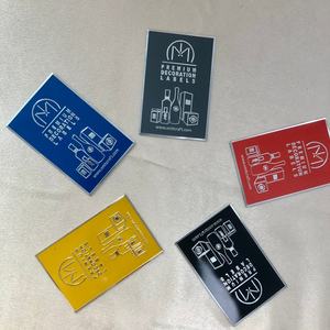 Embalaje de velas de Metal de lujo personalizado, impermeable, brillante, adhesivo, lámina dorada, etiquetas adhesivas, 500 Uds. MOQ para tarros de velas - Product Image 3