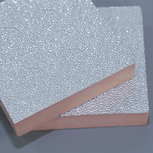 Tablero de conducto de poliuretano para techo, Panel de conducto de aire aislado de espuma de <span class=keywords><strong>18mm</strong></span> con lámina de aluminio - Product Image 4
