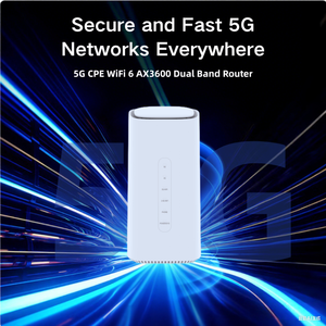 MegaTower Indoor 5G CPE ESIM Router con WiFi6 y tarjeta SIM 3600Mbps Modo dual <span class=keywords><strong>SA</strong></span> NSA para negocios y oficina - Product Image 5
