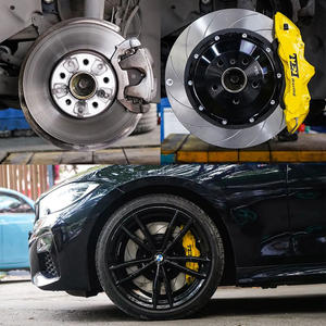 Pistón delantero y trasero de 6 pistones S40 <span class=keywords><strong>4</strong></span> pistón y T-pequeño con sistema de freno automático BBK de pinza para llanta de coche <span class=keywords><strong>BMW</strong></span> Serie 3 de 19 pulgadas - Product Image 2