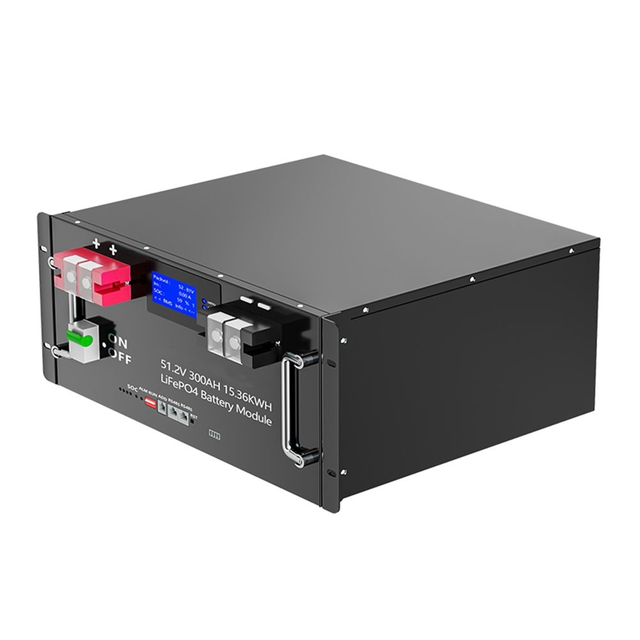 51.2V 300Ah Lifepo4 Lithium Battery Rack Mount Solar Lifepo4 Battery Pack 15kwh Energy Storage Systems 48V Lithium Ion Batteries