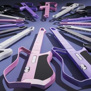 <span class=keywords><strong>Guitarra</strong></span> Eléctrica sin Cuerdas Eztand X1 para Principiantes, Acompañamiento Inteligente, Interpretación Automática sin Dolor, Ébano - Product Image 1