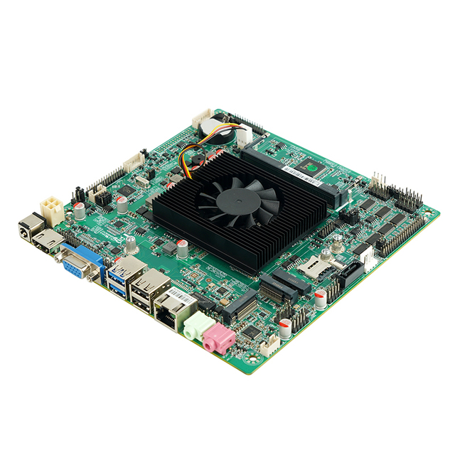 Industrial Intel Celeron J6412 Quad Core Motherboard with 6 COM Ports M.2 Key M DDR4 SATA Integrated Graphics New