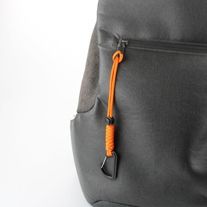 Al Aire Libre táctico Metal y Nylon para gancho mochila mosquetón Camping emergencia llavero Anti portátil - Product Image 3