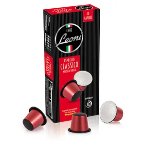 Nespresso Compatible Coffee Plastic Capsules LEONI